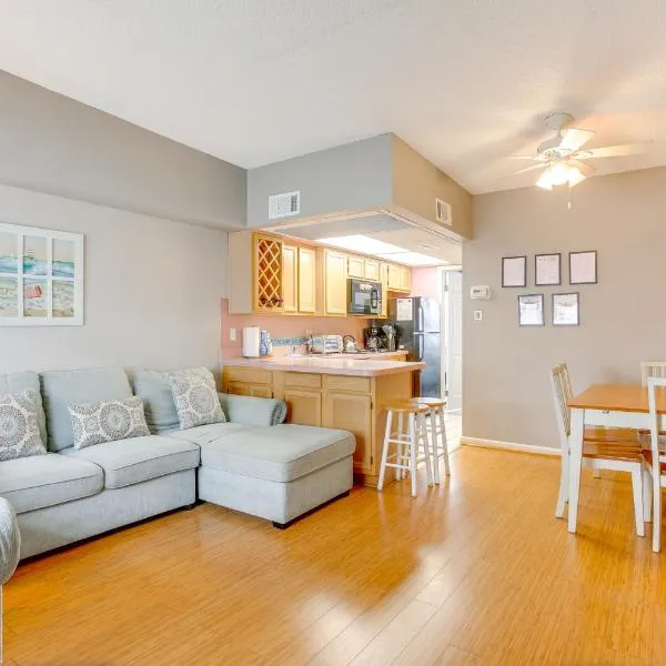 Quaint Wildwood Condo about Walk to Beach!, hotel v destinaci Wildwood