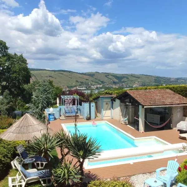 le mas de CHENIER, hotel v destinaci Reventin-Vaugris