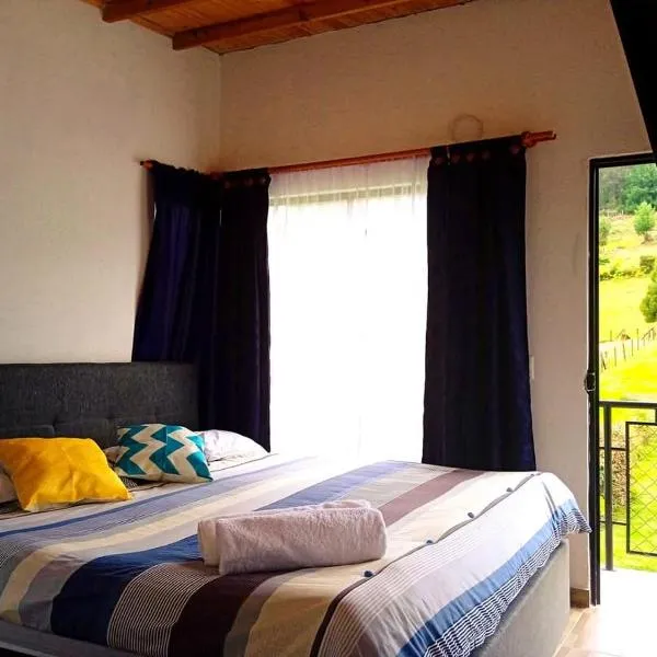 Paipa में, होटल Habitaciones campestres 202