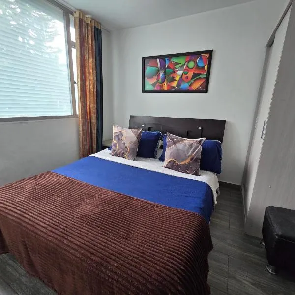 Apartamento Portal el Dorado, a solo 5 min del aeropuerto, vias, cll 26, hotel in Bogotá