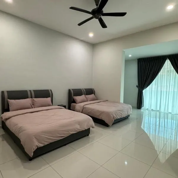 16 pax HB Homestay Raja Uda Ong Yi How Butterworth - Budget Homestay - KTV NETFLIX MAHJONG, Hotel in Butterworth