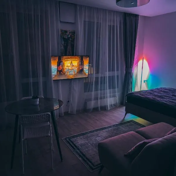 Apartment with a large balcony, hotel in Kalvarijos