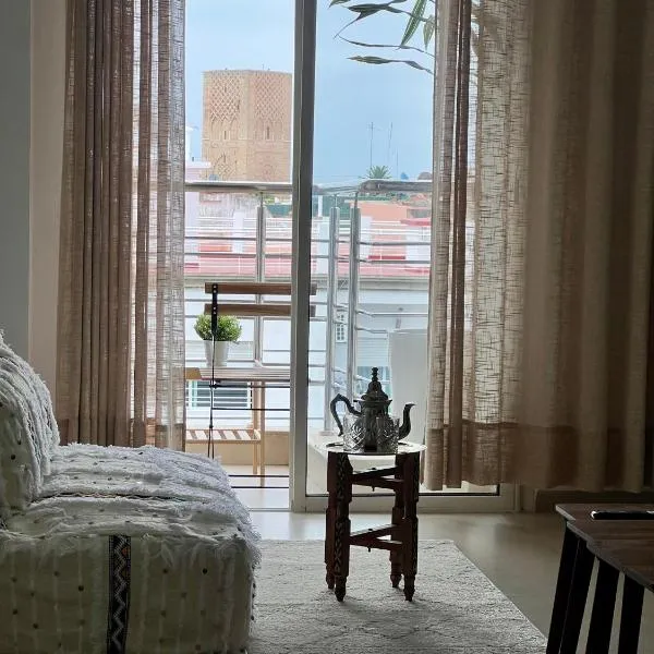 Luxe and Spacious HassanTower View Downtown stay, Hotel in Rabat