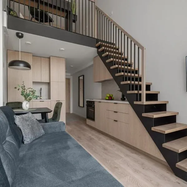Loft 62 with Free parking, hotel en Vilna