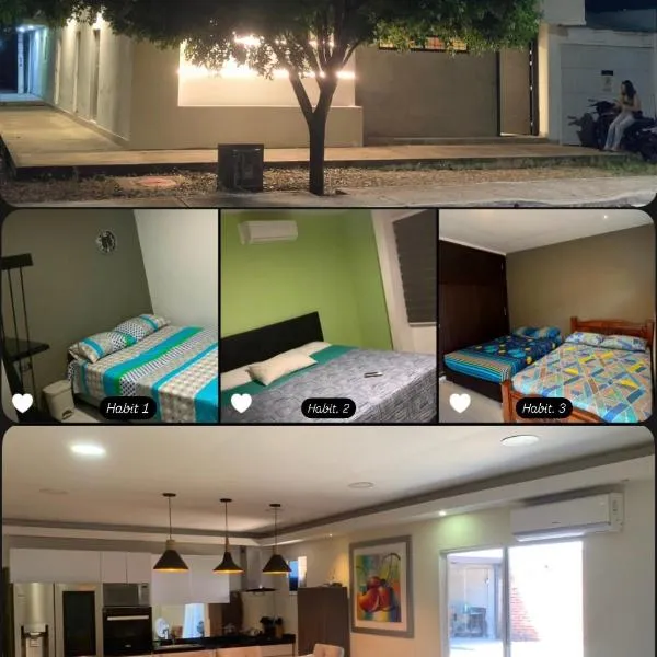 Habitaciones Privadas En Valledupar,位于巴耶杜帕尔的酒店