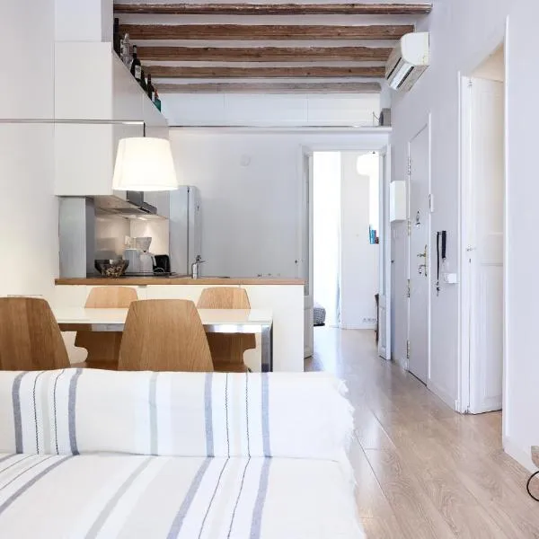 Sunny apartment on the square, hotel in Barcelona