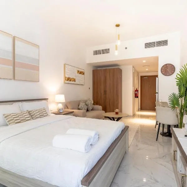 Stunning Oasis 1 Studio Masdar City, hotel i Abu Dhabi