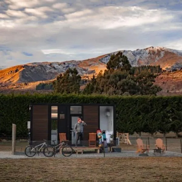 Muddy Hill Moments by Tiny Away, hotel v destinaci Arrowtown