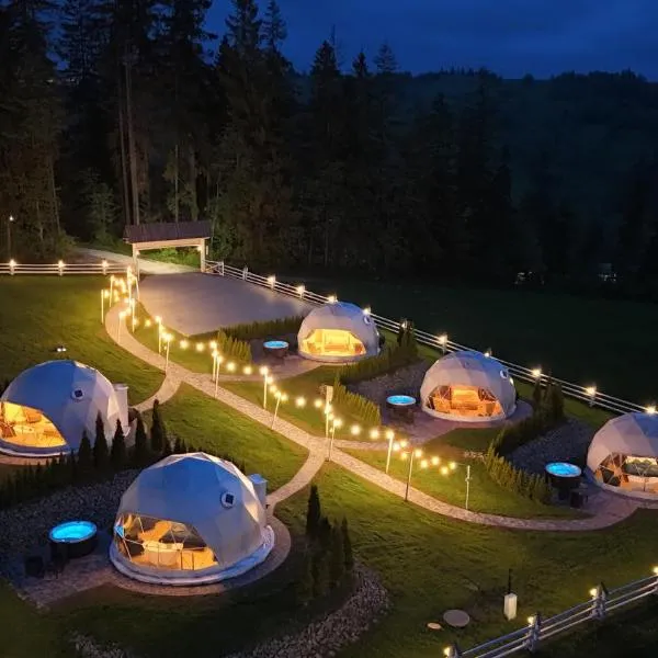 Mountain Glamp Zakopane - Jacuzzi - Widok na Góry, hotel in Zakopane