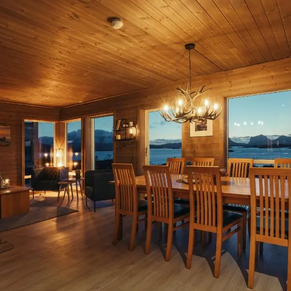 Lofotenholidays, Luxury cabin with panoramic view โรงแรมในเลคเนส