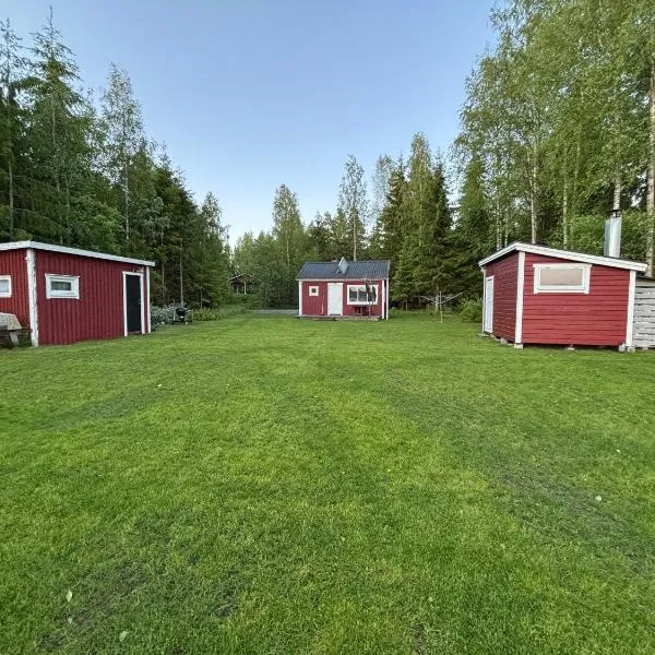 Stuga med egen strand, hótel í Karlstad