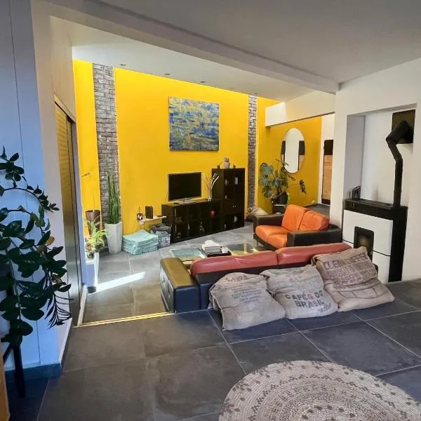 Loft atypique 192m2, terrasse, aux portes de Lille, hôtel à Roubaix