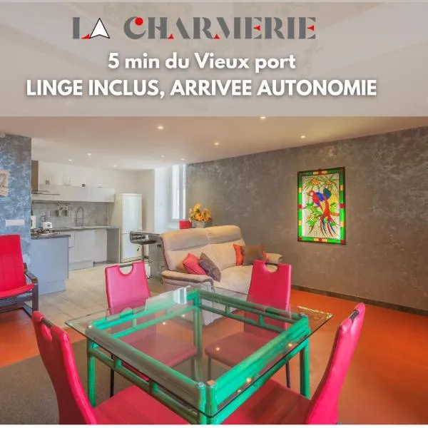 ღ LA CHARMERIE Duplex climatisé à 5min du Vieux Port, hôtel à Marseille