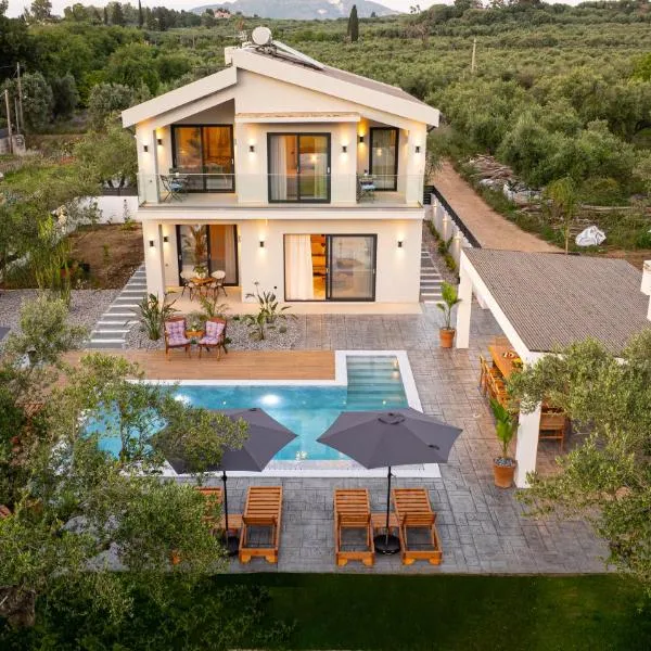 The olive Nest Villa by "Elite", hotel in Pandokrátor