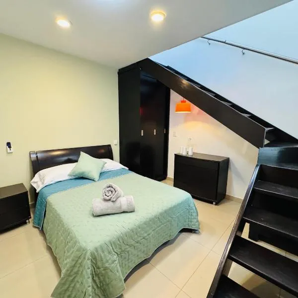 Casa Jacaranda Business Lodge 7 Suites Cowork Terrace, hôtel à Irapuato