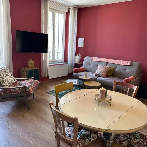 L'Écrin des Arts - appartement avec jardin au coeur de la Côte des Blancs, hôtel à Avize