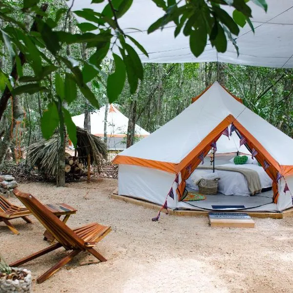 Glamping Mama Loo mm, hotel in Puerto Morelos