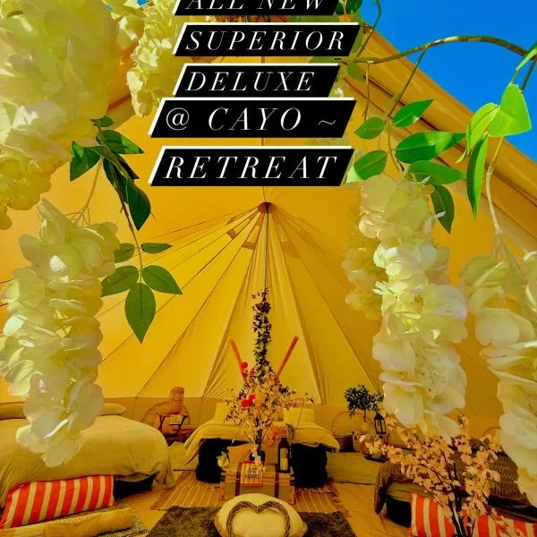 CAYORETREAT LUXURY BELL TENT, hotell sihtkohas Clodock