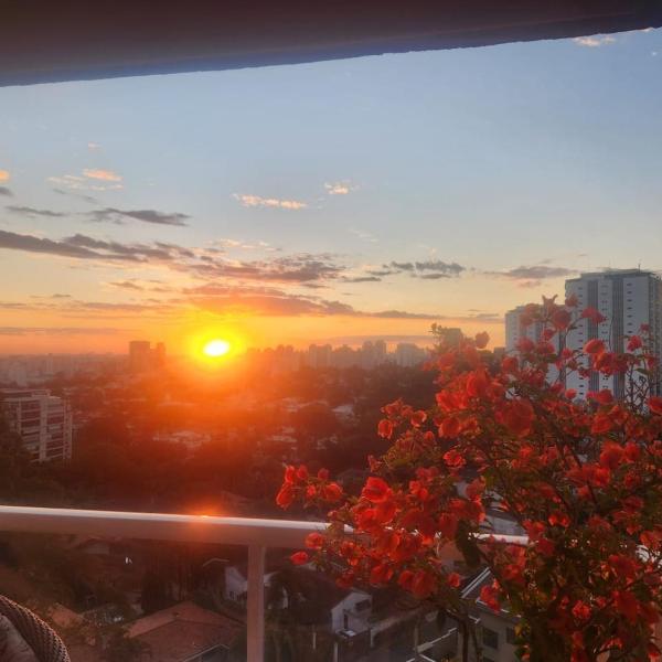 Refúgio Verde Apartamento completo e acolhedor na Zona Sul, São Paulo