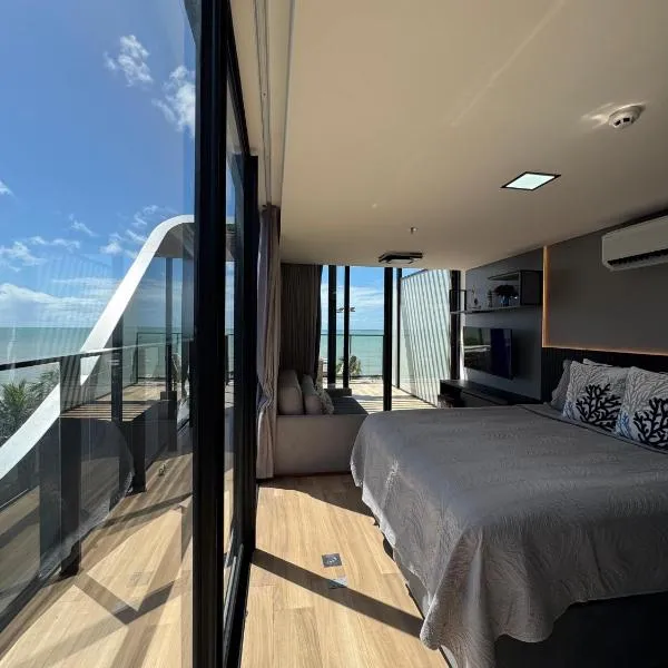 Luxo e vista privilegiada Mar de Cabo Branco - 405, hotel v destinaci João Pessoa