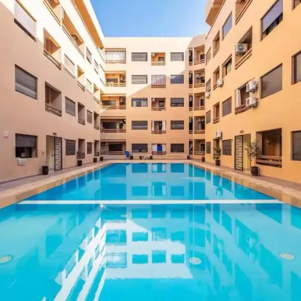 LUXURY Apartment Hivernage & Gueliz - Pool, Parking & 24h Security, Hotel in Marrakesch