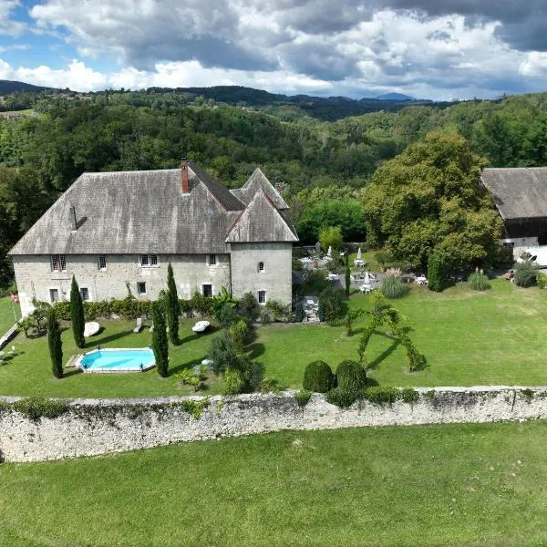 Château de Morgenex、Vallièresのホテル