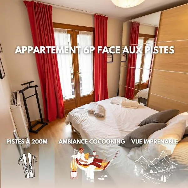 Cosy T2 6p - vue imprenable sur la station de Vars，位于Sainte-Marie的酒店