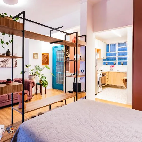 Lindo Studio em edifício icônico de Santos!, hotel v destinaci Santos