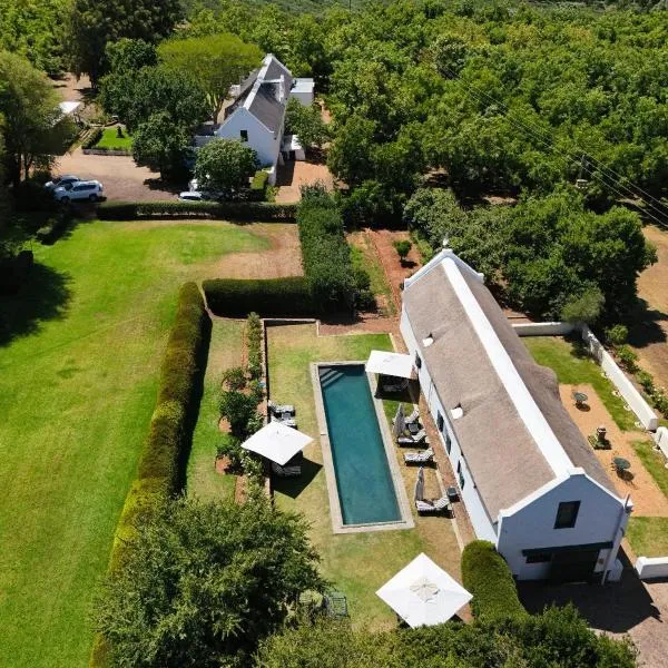 Jan Harmsgat Country House, hotel in Swellendam