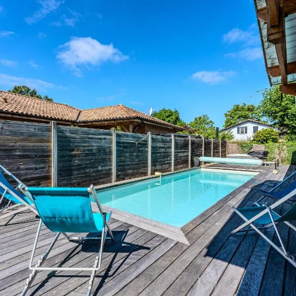 La villa Sirelis piscine et spa, hotel v destinaci Gujan-Mestras