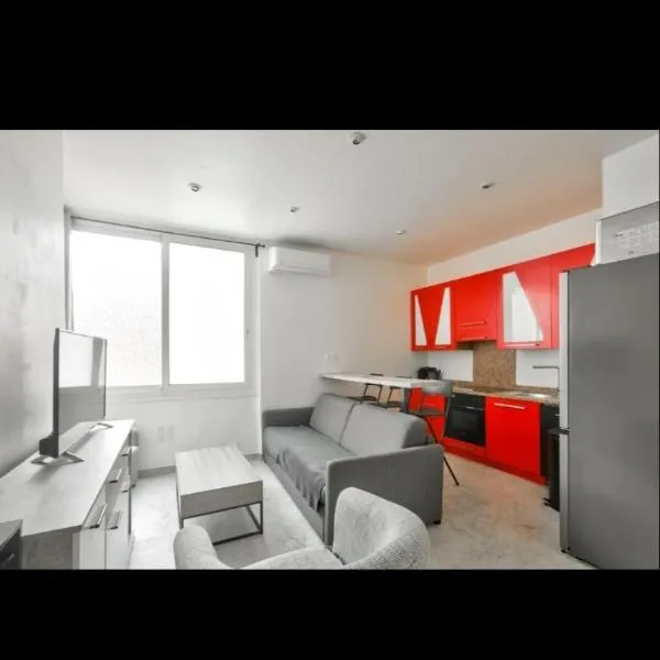 Appartement 3 pièces, hotel i Nice