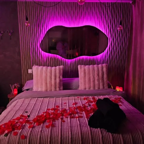 Ecrin des Alpes, Jacuzzi, Netflix, Ambiance chalet, hotel v destinaci Saint-Étienne