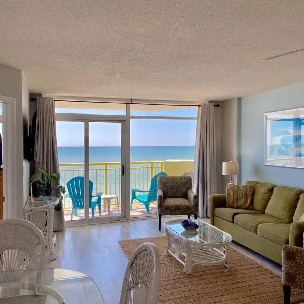 Gorgeous Oceanfront 3 Bedrooms Condo Sleeps up to10 people - Initial supply of Linens Included, hotell i Myrtle Beach