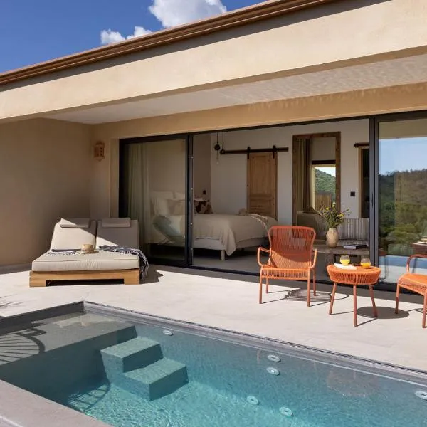 Conca में, होटल Hôtel & Spa A Cala - Suites Piscines Privées - Adults Only