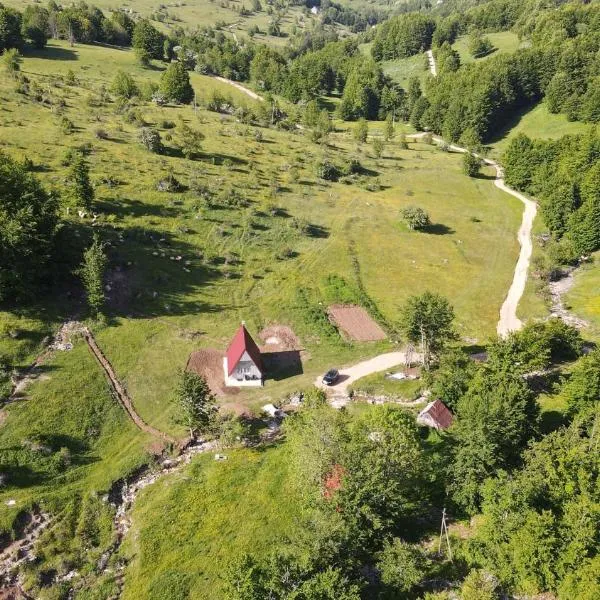 Cottage by the brook, hotel in Pluzine
