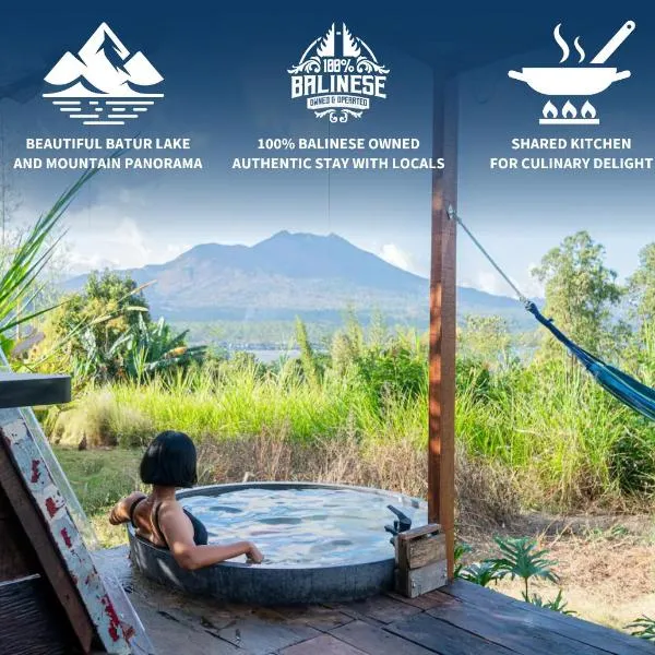 Cloud Hills Glamping by Bukit Vista, hotel en Kintamani