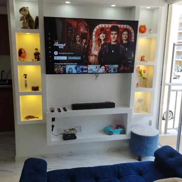 Apto Amoblado conjunto residencial Vega de San Roque, hotel en Piedecuesta