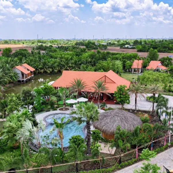 Le Palmier Long An Boutique Resort - Free Outdoor Cinema, hotel en Ấp Kế Mỹ