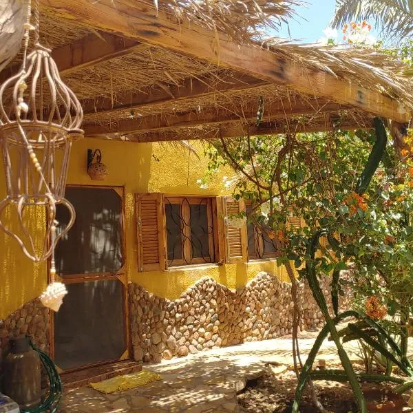 Jillyfish House Dahab - deine Oase in zwei Palmengärten - zentral am 'Lighthouse', hôtel à Dahab