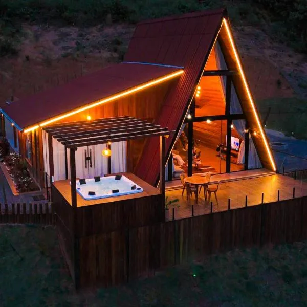 Cabana Meu Chalé em Santa Teresa a 8 km do Centro, ξενοδοχείο σε Santa Teresa