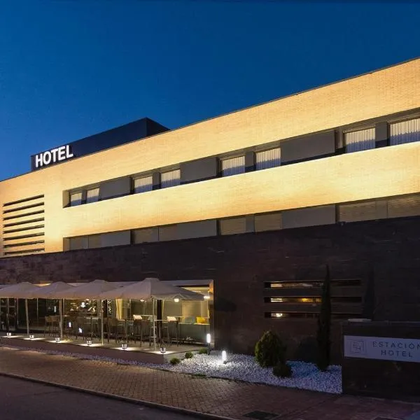 Hotel Estación, hotel Olmedóban