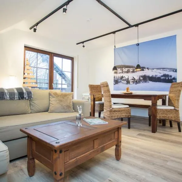 Bear Apartment am Skihang, hotel em Winterberg