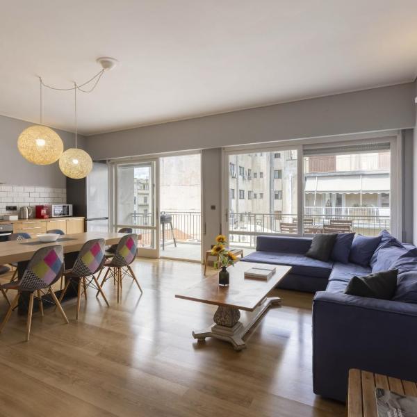 Super modern minimal flat nr metro & arch. Museum, Athen