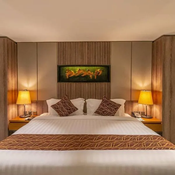 De Atlantiis Suites Near IGI Airport，位于新德里的酒店