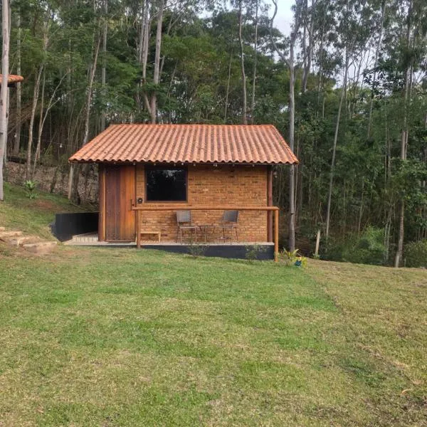 Cabana Fé Miguel Pereira Chalé Para até 4 Pessoas Centro MP, hotel v destinaci Miguel Pereira