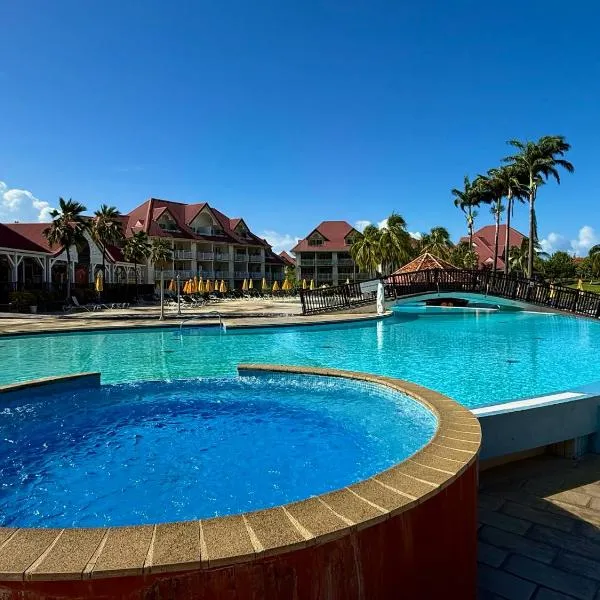 Sainte-Luce में, होटल Studio Evasion Coco vue Jardin Tropical - Village vacances