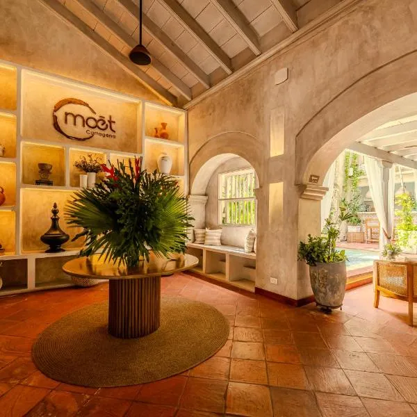 Moet Cartagena Hotel Boutique Adutls Only, hotel in Cartagena de Indias