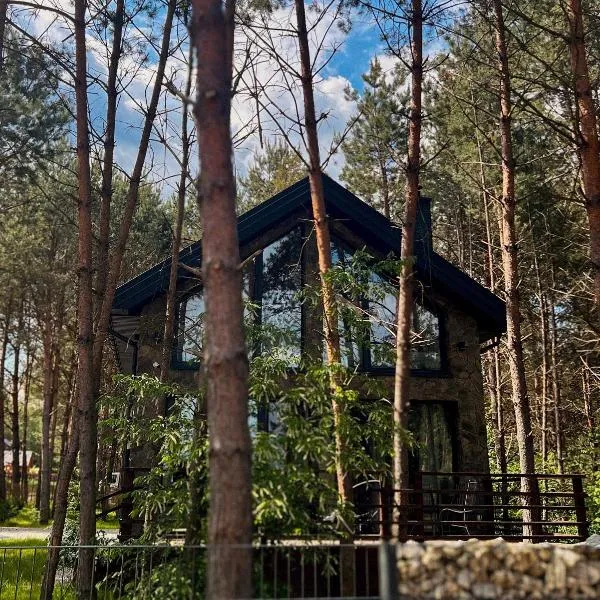 WILLA LABA CHAŃCZA nad jeziorem, dom w lesie z opcją balii, hotel in Życiny