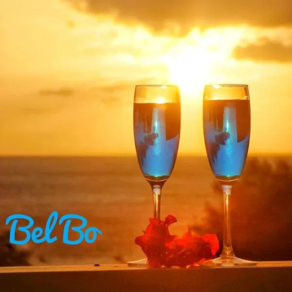 BEL BO- Haut de villa vue mer, front de mer et accès 4 plages à Deshaies，德賽的飯店