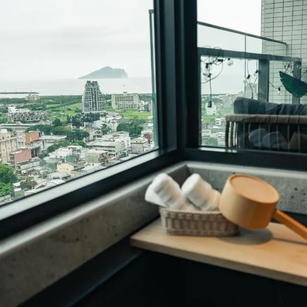 頭城 望嶼之家 海景溫泉民宿 Sea View & Hot Spring House, hotel v destinaci Toucheng